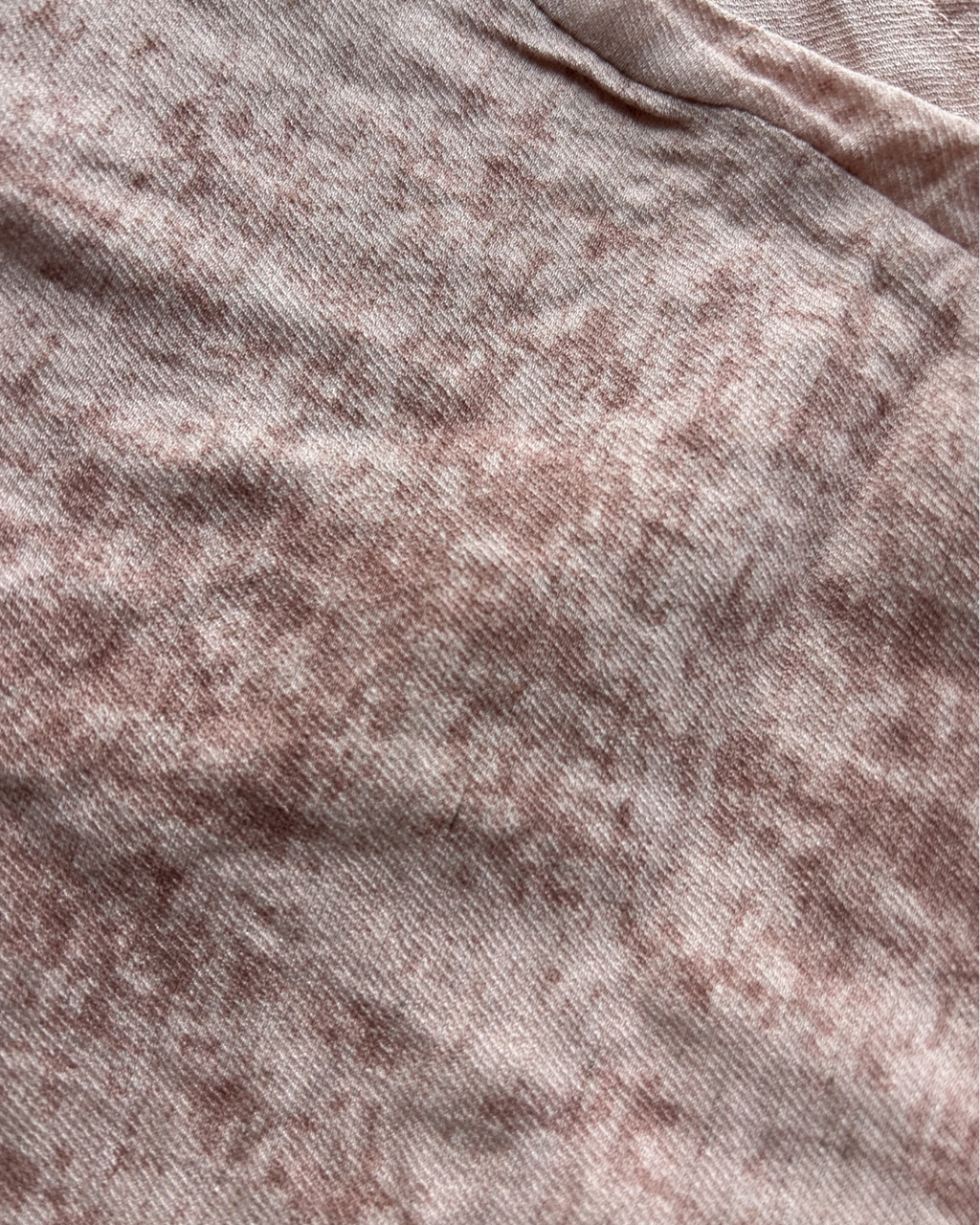 Linen Cotton Blend Hand-Dyed Sleeveless Tank Top | Blush Pink #0179